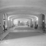 "Park Avenue between 52nd and 53rd Streets. Montana Apartments, entrance hall. 1915."